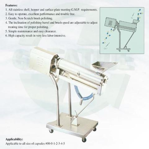 CAPSULE POLISHING MACHINE