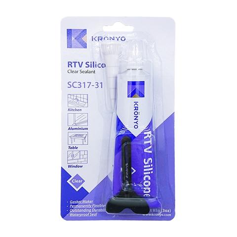 KRONYO SC317-31 RTV Silicone -Clear