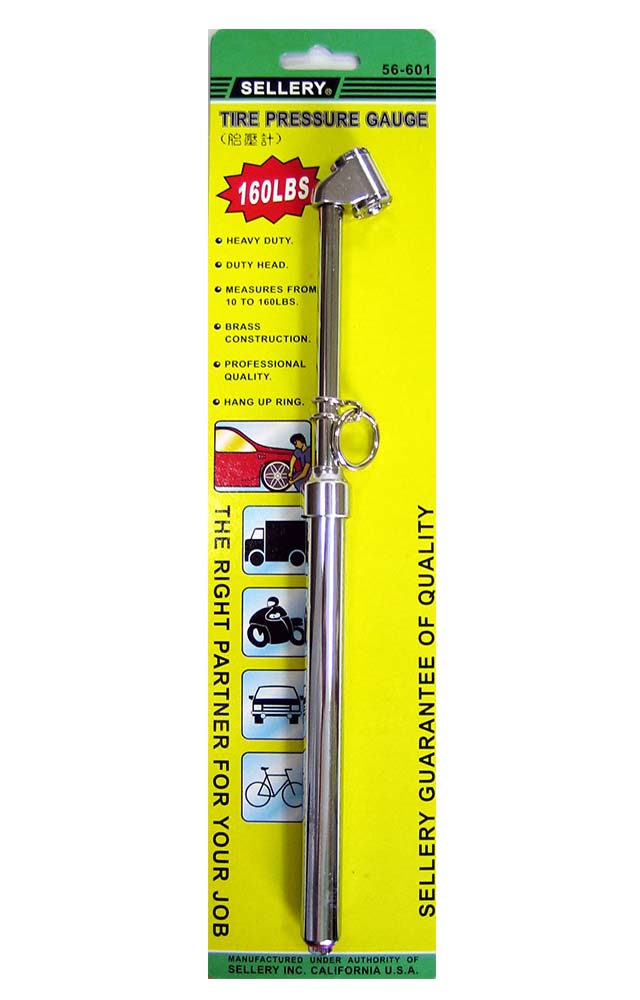 PENCIL TIRE GAUGE 160LBS