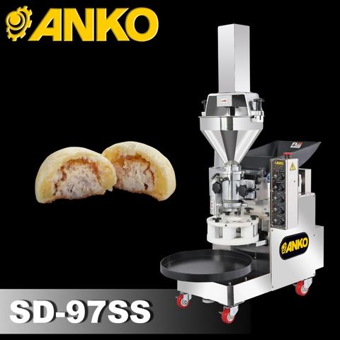 Máquina automática de encrustado y llenado para mesa (Coxinha, Galleta rellena, Gulab-Jamun, Kubba, Pastel de carne, Mochi, Pastel de piña, Puri, Rasqulla, Torta de cebollín)