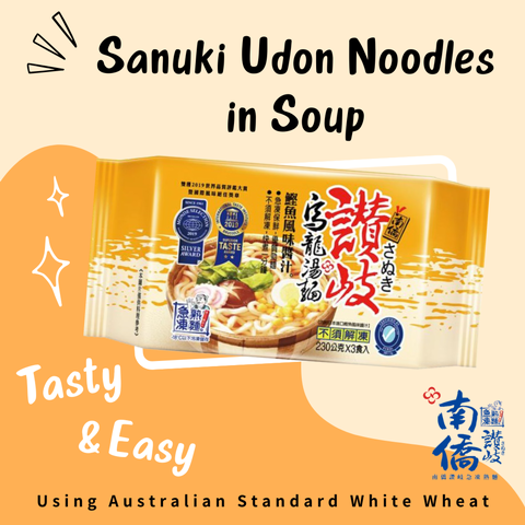 Sanuki Udon Noodles in Soup