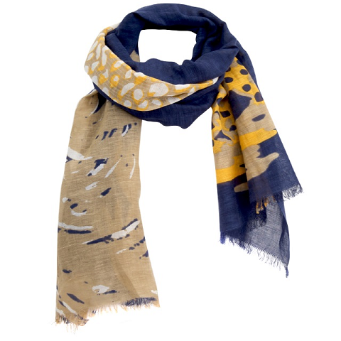 Longtail Select Scarf -Blue/Yellow