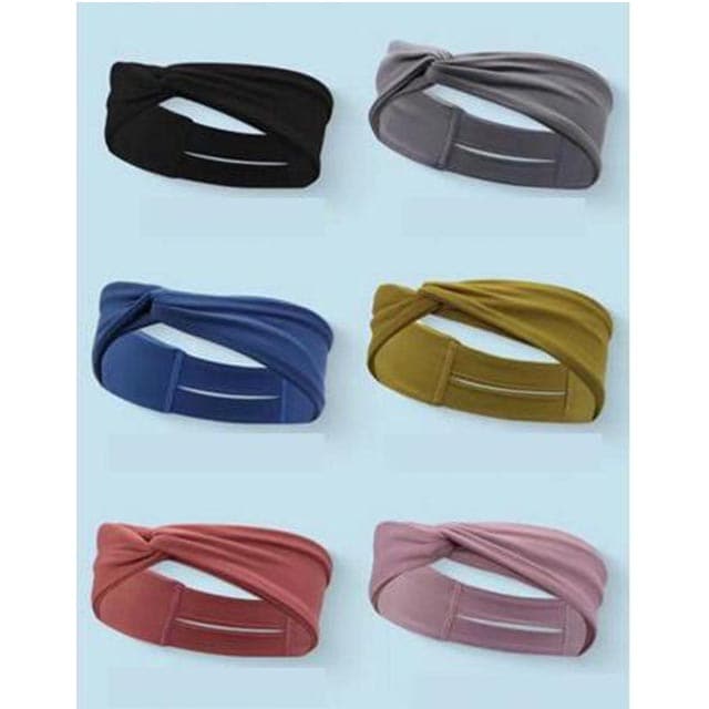 Wholesale Custom Logo Woven Nylon Elastic Headbands For Sports