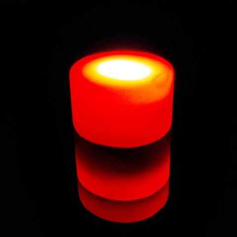 Real Wax Rechargeable Led Candle Light   ( Flip control / 12 hrs / S size)