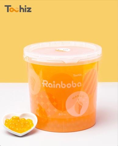 Premium Mango Flavor Bursting Popping Boba Pearls