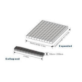 Geocell is useful in the foundation reinforcement of high ways,railways,protection of steep slopes,dykes,dams,and earth walls