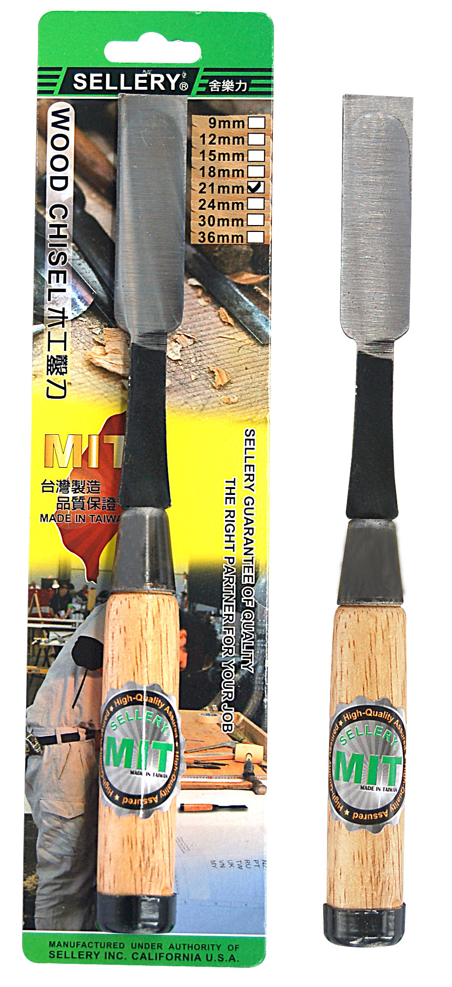 Wood chisel 21mm 92675 Sellery