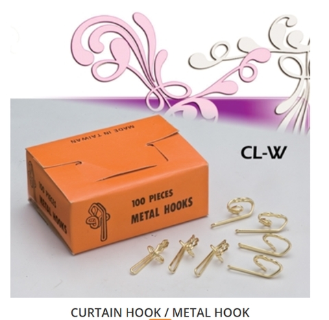 Curtain Hook Metal Hook Hook Hardware Taiwantrade Com