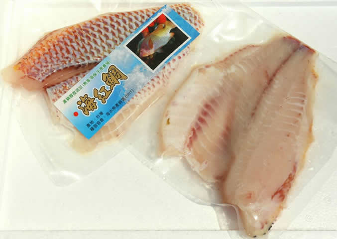 Red Tilapia Fillet Skin Taiwantrade Com