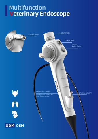 Portable Veterinary Endoscope – Reusable- 2.8MM+3.5