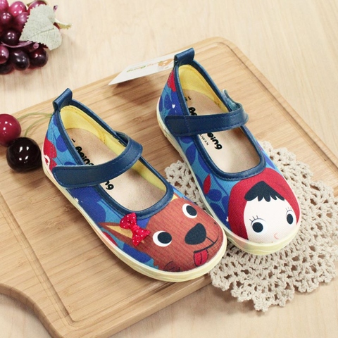 Little Red Riding Hood and Big Wolf Fairytale Shoes | Taiwantrade.com