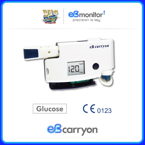 eBcarryon Blood Glucose Meter (Medical Device, Health, Home Care, Diagnostic, Easy Test, Glucose Meter, In Vitro Diagnostics)