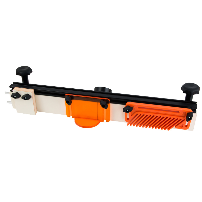 Router Table Fence With Bit Guard And Adjustable Stop
