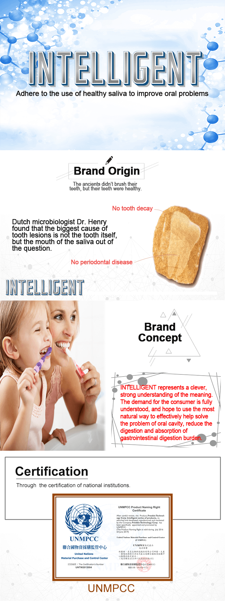 INTELLIGENT Saliva Enzymes ultra soft toothbrush adult hotel use for anti sensitive bleeding gums teeth