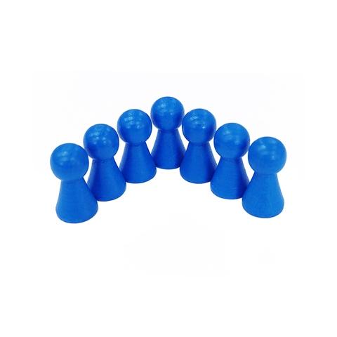 15*27mm Blue Wooden Pawn