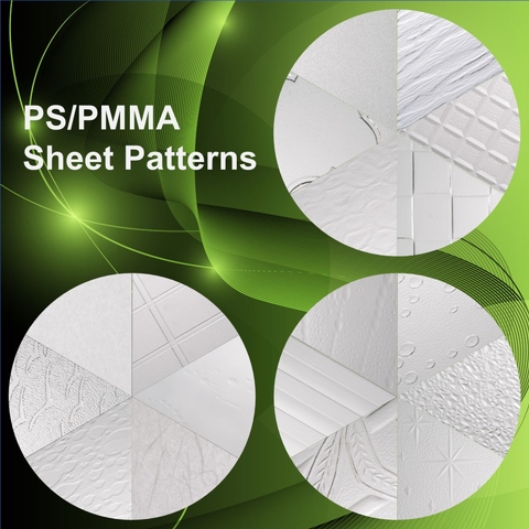 PS/HIPS/PMMA Sheet Patterns