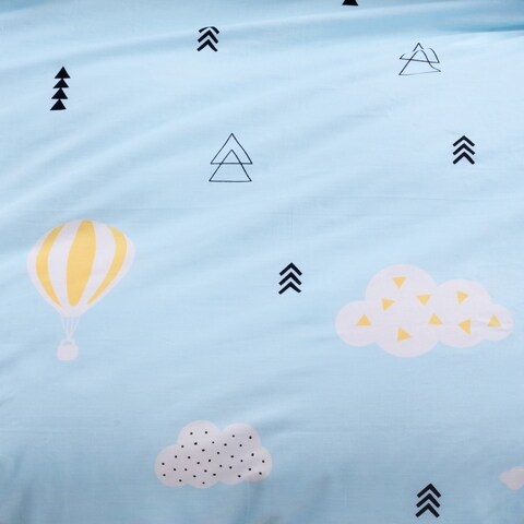 hot air balloon crib set