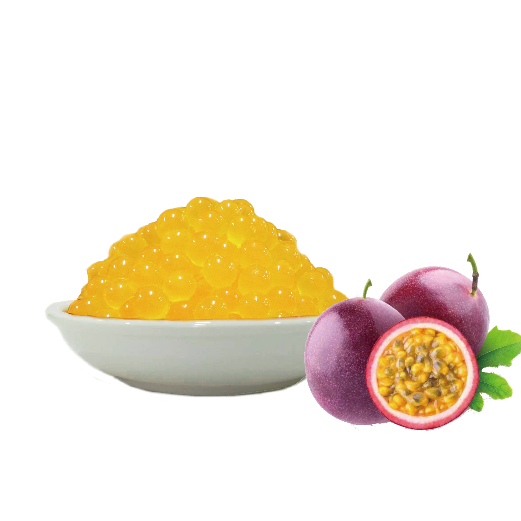 Passion Fruit Popping Boba Popping Pearls 4227