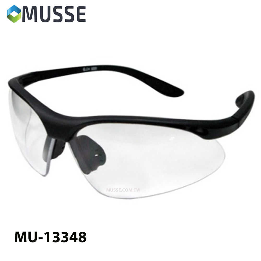 Elastic strap safety glasses