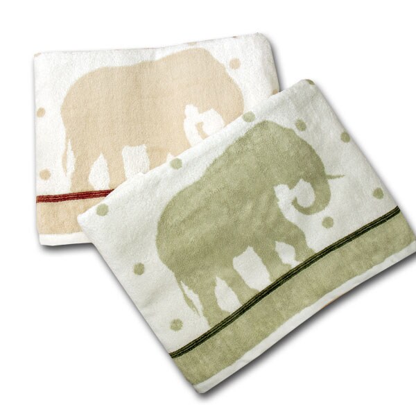 Elephants Bath Towel Wholesale (Zero Twist) Taiwantrade