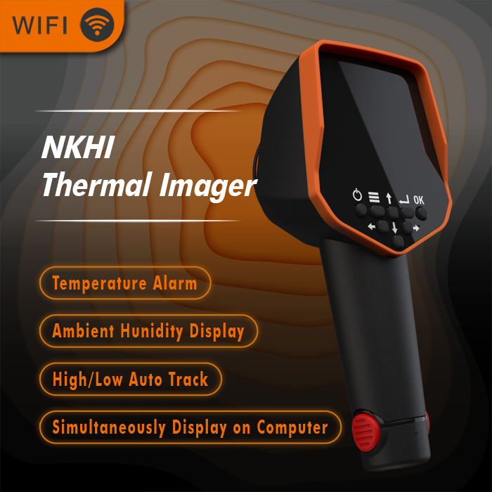 Thermal Imager Handheld Infrared Thermal Imaging Camera Thermographic Camera Thermal Camera with Wi-Fi