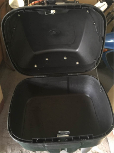 motorcycle rear luggage box