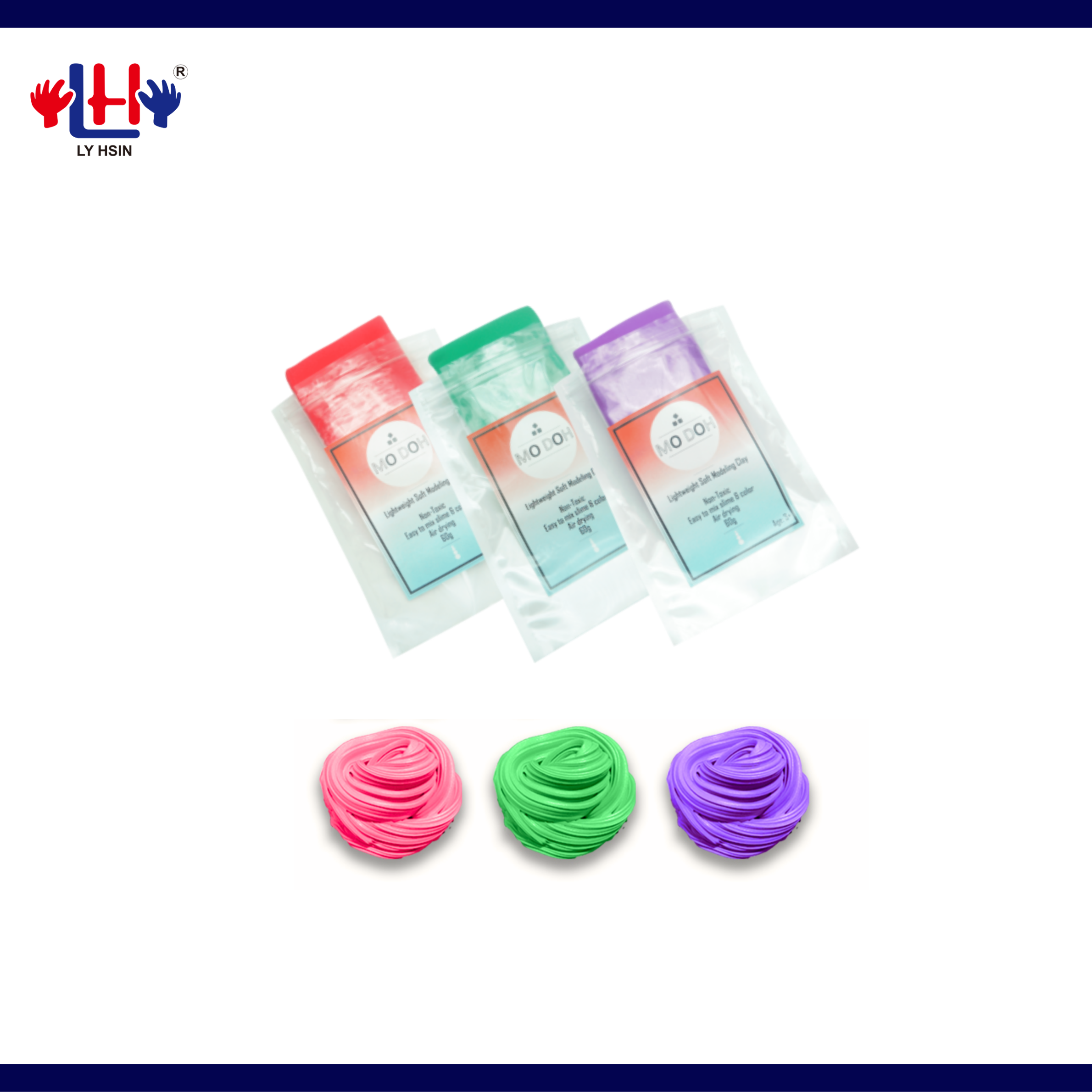 What is Feature of the Oven Bake Polymer Clay? - Ly Hsin Clay Manufacturer