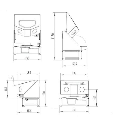 Benchtop 160l Enclosed Parts Washer Taiwantrade Com