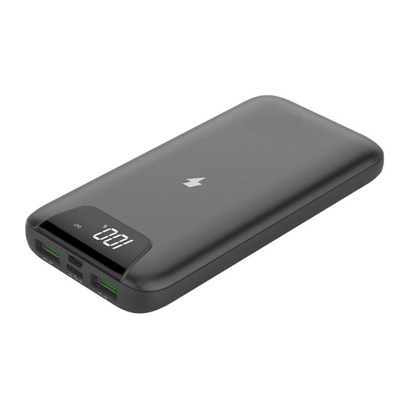 10000mAh Wireless Charging Smart Power Bank with Display Screen ...