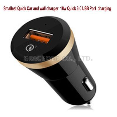 smallest usb car charger