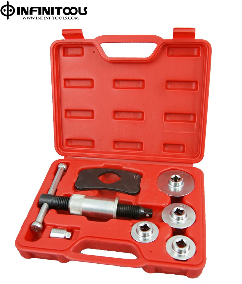 7pc Brake Caliper Piston Rewind & Push Back Tool Set New Collette Type