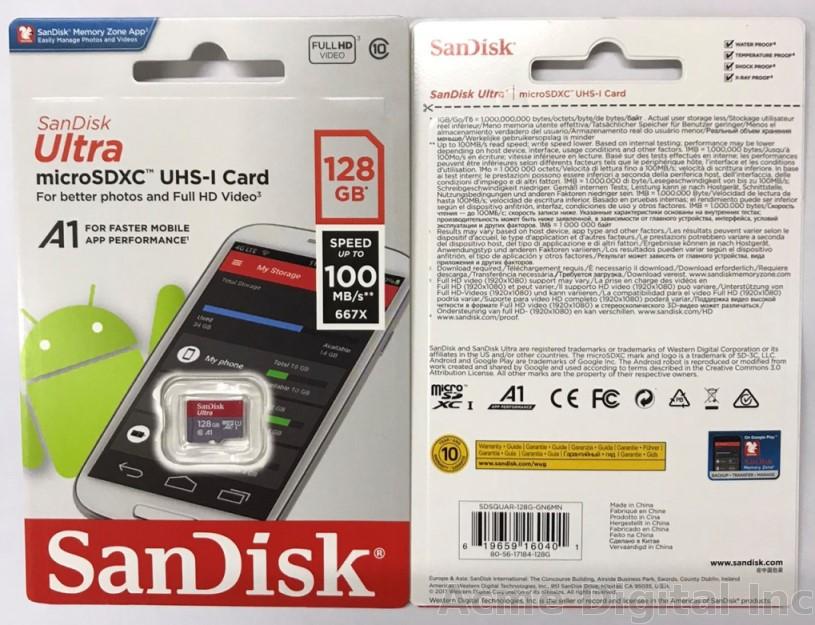 Sandisk Ultra Microsdxc Sdsquar 128g U1 C10 A1 Taiwantrade Com