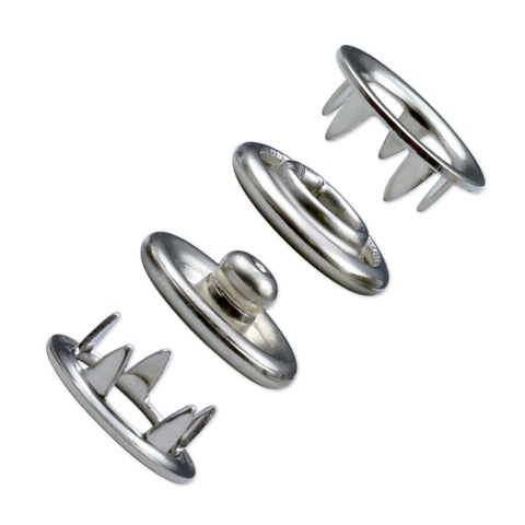 Double Cap Ring Snaps