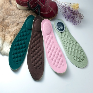 Balloon oil massage insole