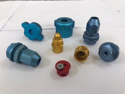 Nozzle and knob of CNC Processing