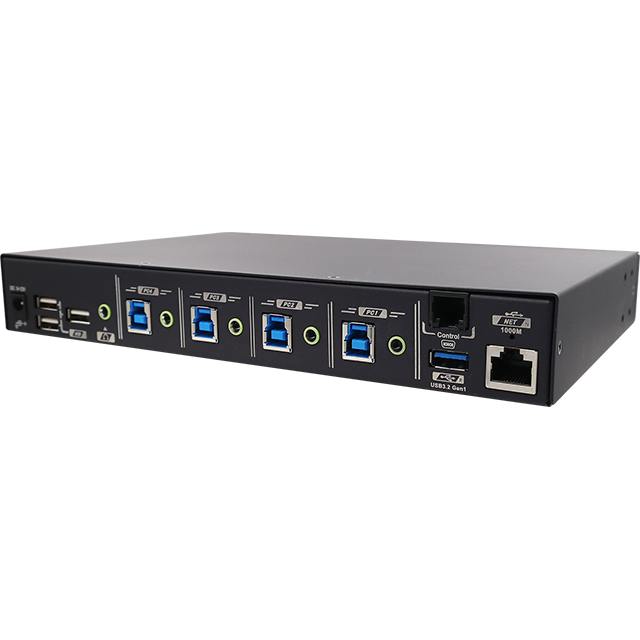 4 Ports USB KM Switch With Mouse Roaming, Mouse Control, USB