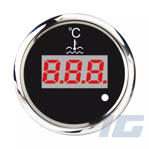 52mm Aftermarket Marine Gauge - Digital Water Temp Gauge