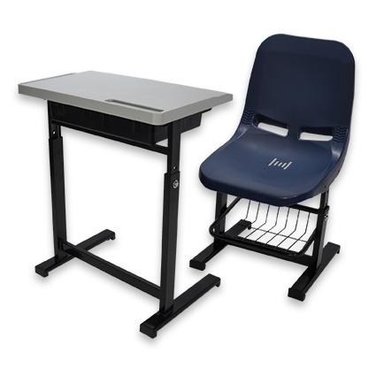 101D-1 Adjustable Height Classroom Desk and Chair