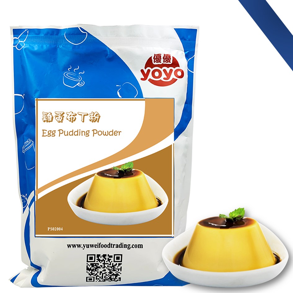 Egg Pudding Jelly Powder for Bubble Tea Shop Dessert│Egg Pudding Boba