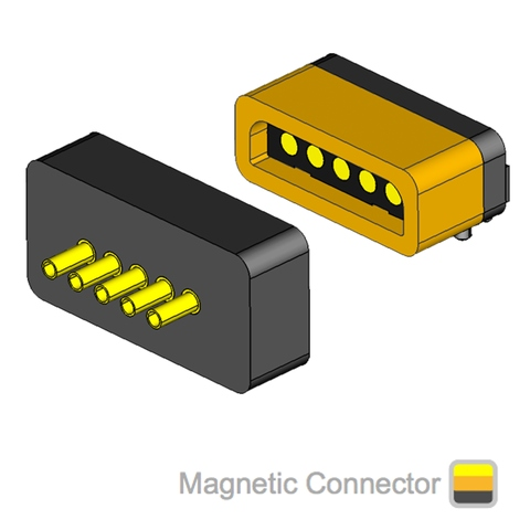 magnetic ethernet connector