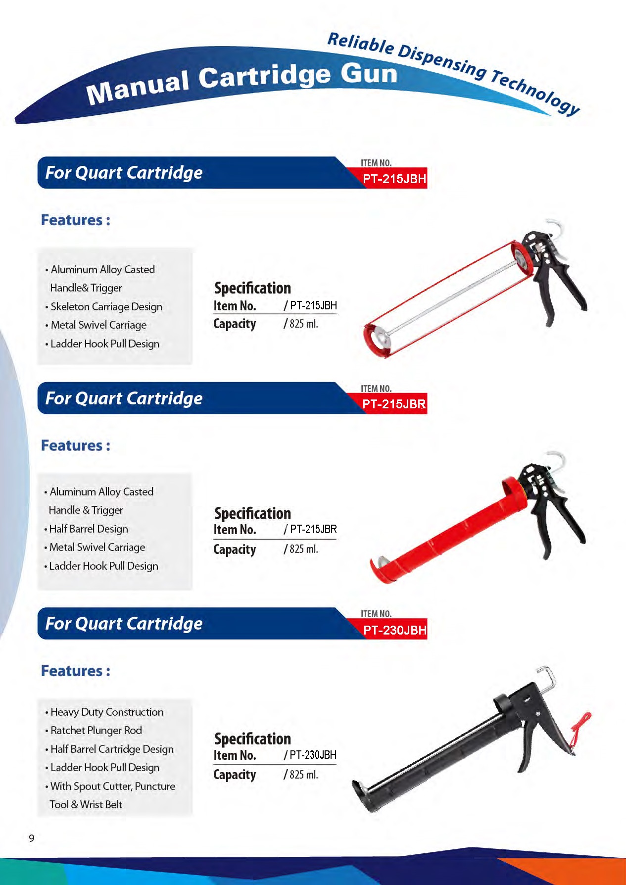 Manual Cartridge Gun