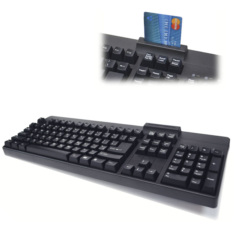 POS Keyboard builtin Smart Card Reader