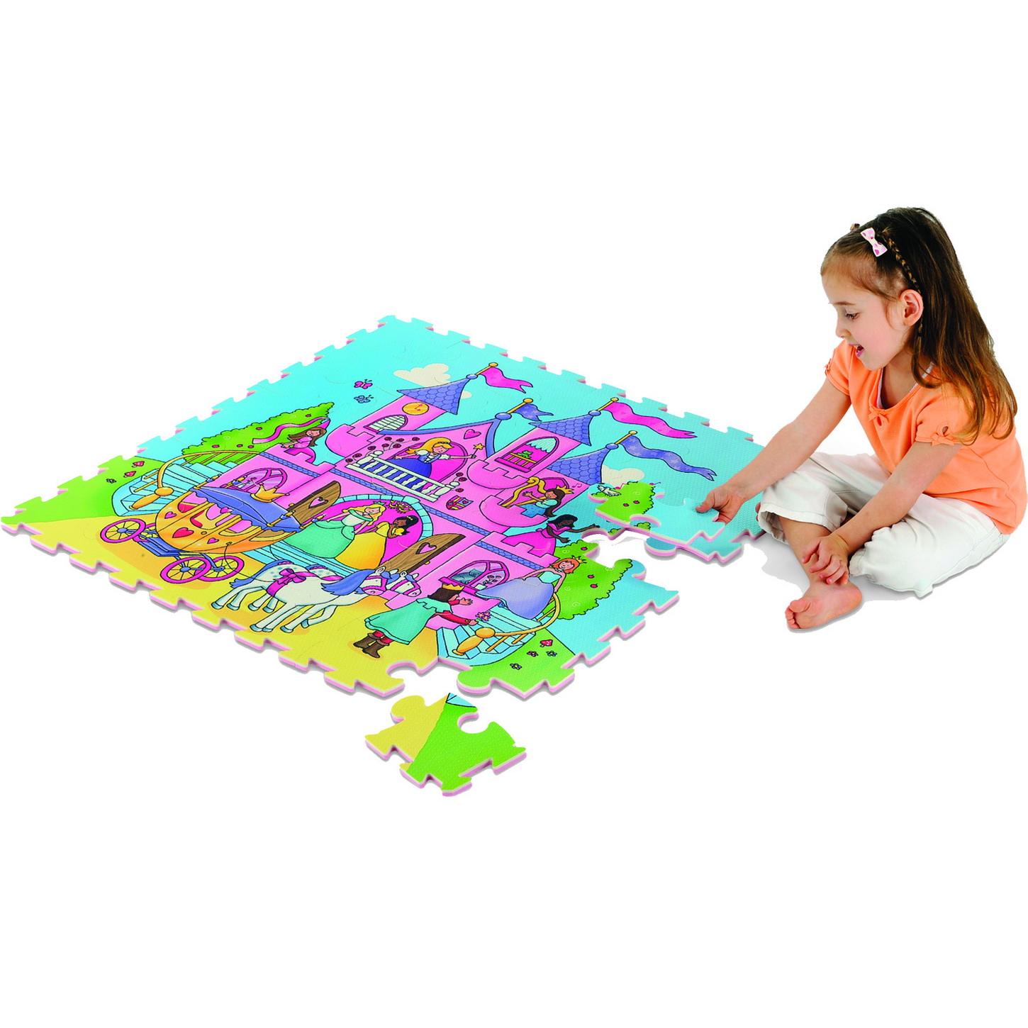 Princess Castle Foam Floor Puzzle Puzzle Play Mat Manufacturer