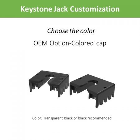 Conector Keystone RJ45 Personaliza el color de tu tapa