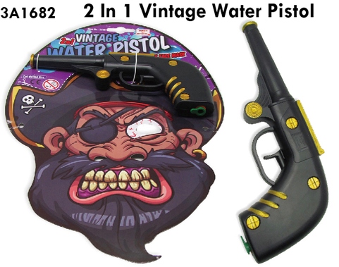 2 IN 1 VINTAGE WATER PISTOL