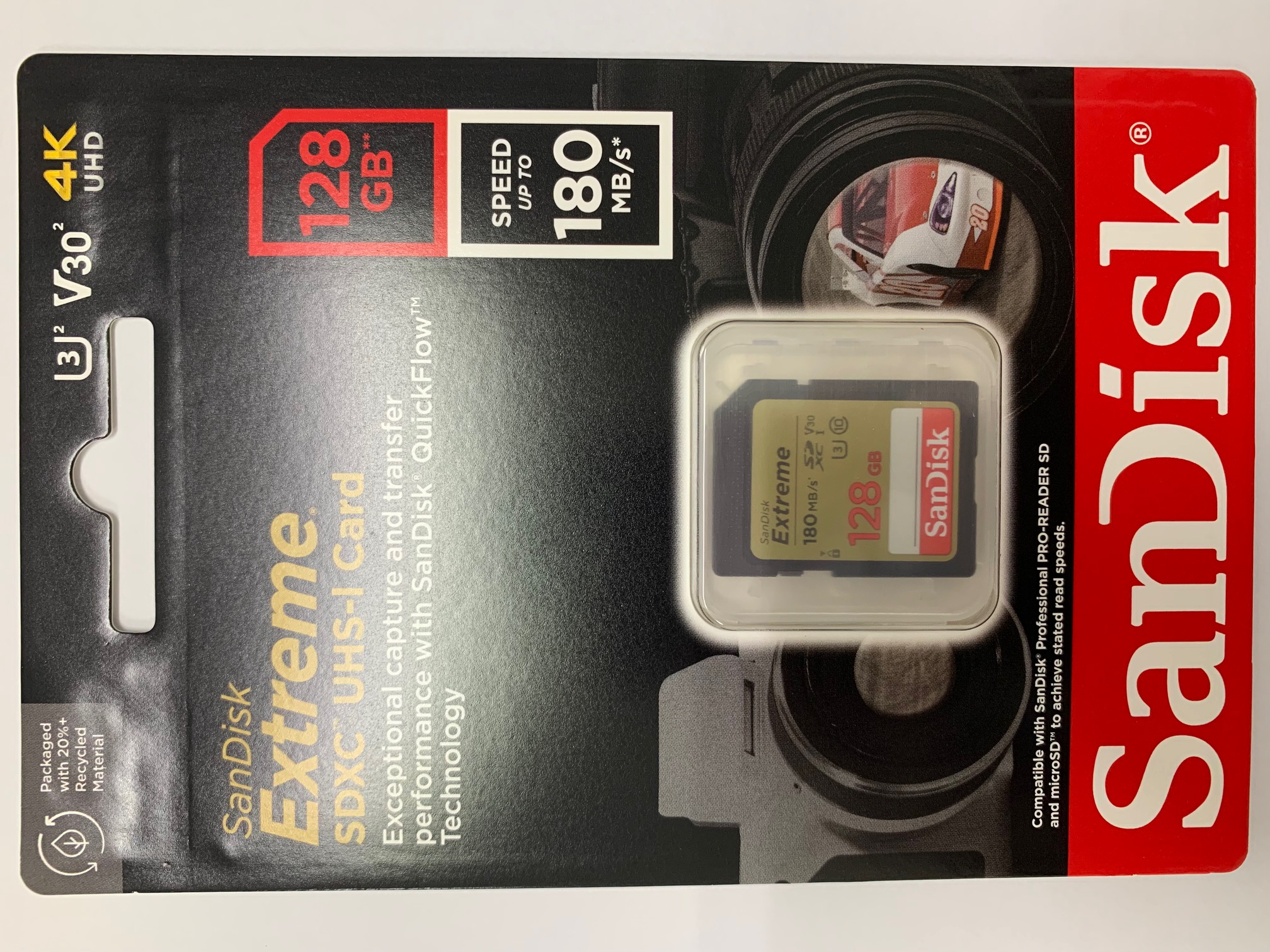 SanDisk Extreme SDXC SDSDXVA-128G U3 C10 V30 | Taiwantrade.com