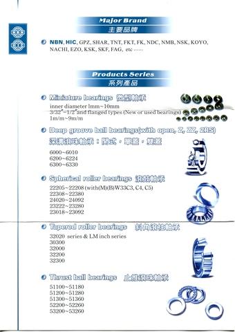 ball bearings,tapered roller bearings