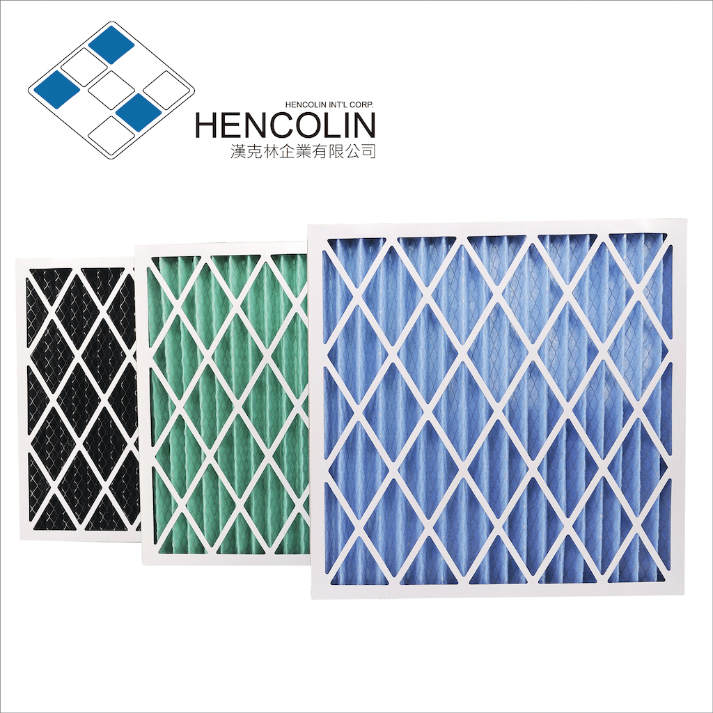 Extended Surface Pleated Panel Filters with Metal Backing