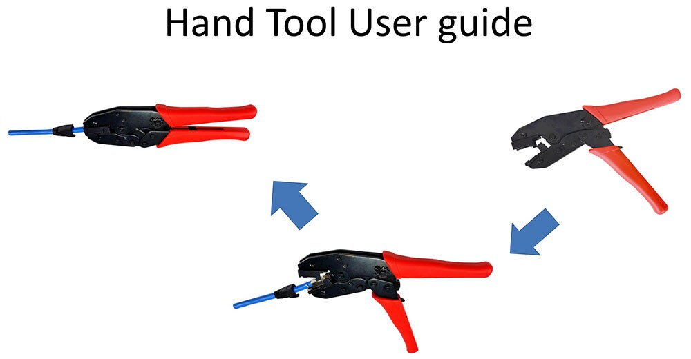 Outil de sertissage pour connecteur RJ45 OD plus grand
