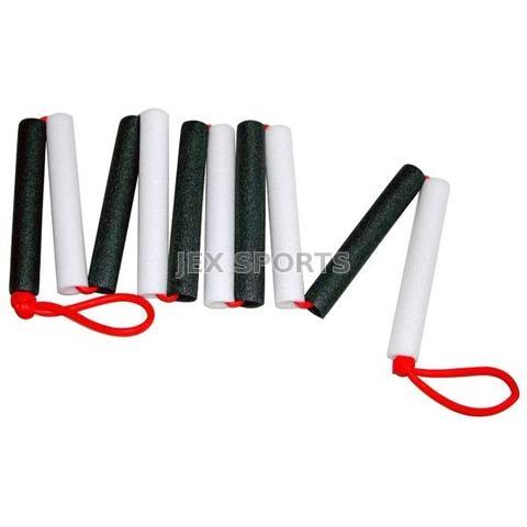 High jump and pole vault elastic crossbar